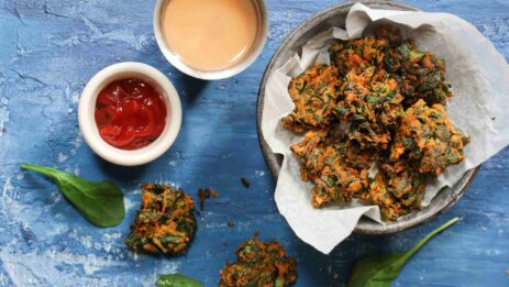 Stuffed Palak Pakora